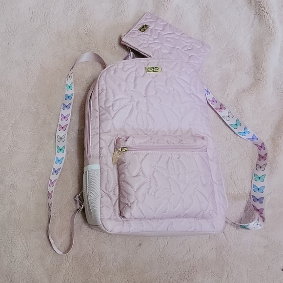 Betsey Johnson Handbags - Betsey Johnson Butterfly Backpack and Small Crossbody Purse